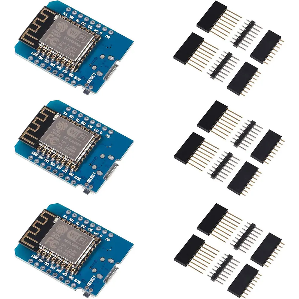 3 шт. ESP8266 ESP-12F D1 Mini NodeMcu Lua 4 байт WLAN Wi-Fi Интернет-макетная плата для Arduino совместимая с WeMos D1 Mini