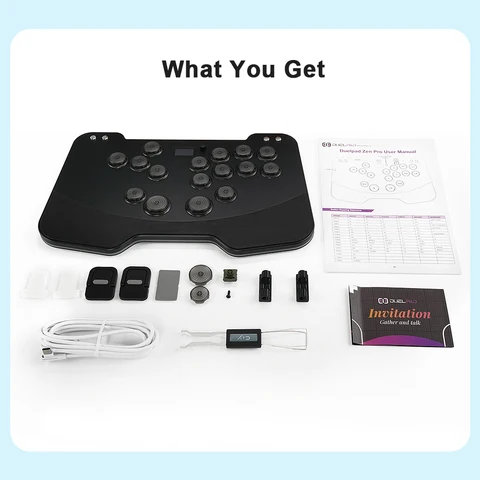 TICKNOT Duelpad Zen Metal Эрго-сплит геймпад