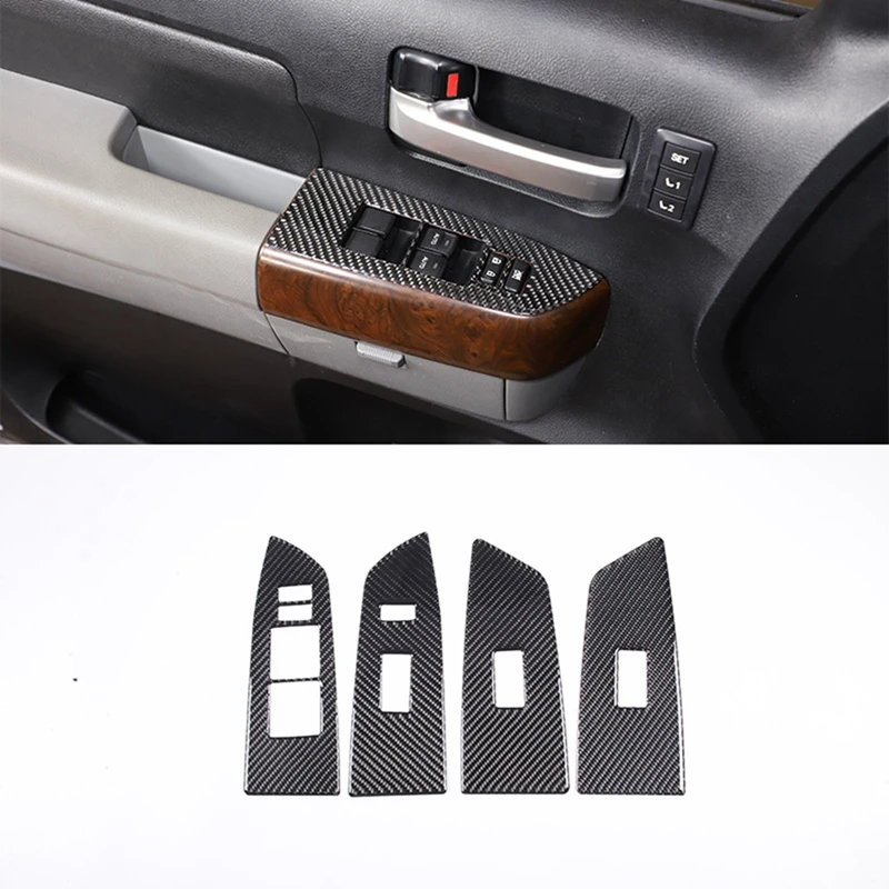 

Наклейки для Toyota /Sequoia 2007-2013 LHD, мягкое углеродное волокно