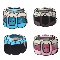 dog kennel portable folding pet cat tent octagonal dog cage playpen easy operation fence outdoor big dogs house delivery room
