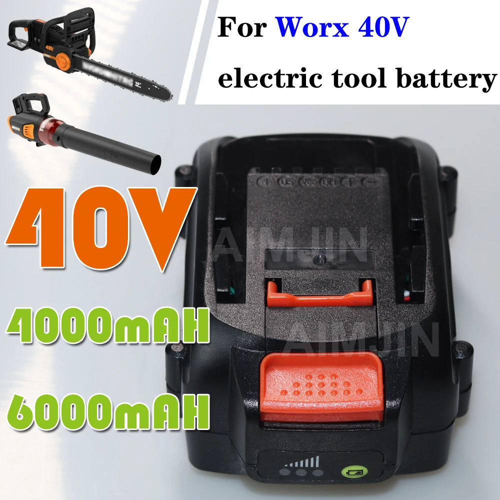 Литиевая батарея 40 В для Worx WA3580 в 4000/6000 мАч WG180 WG280 WG380 WG580 инструмента