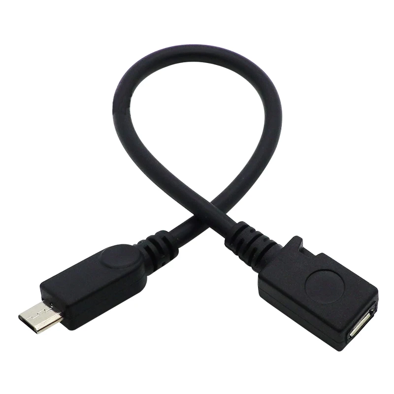 

micro USB Male to Female Connector Cable of Adapter for Samsung Xiaomi Huawei Android Smart Phones Tablet PCs MP3/ MP4