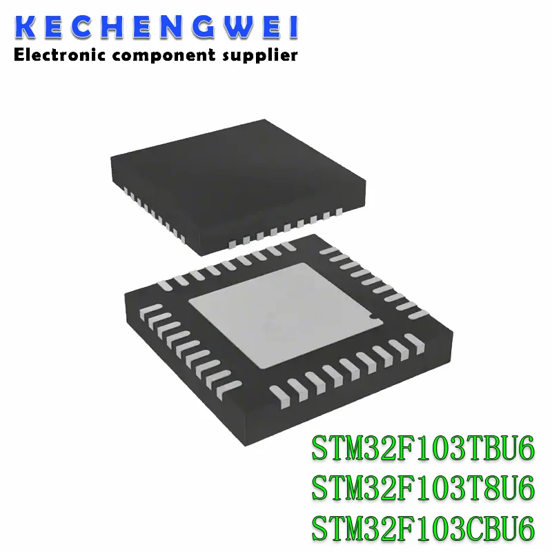 

10 pcs/lot STM32F103CBU6TR STM32F103CBU6 STM32F103 STM32F103T8U6 STM32F103TBU6 QFN-48 100% New Original IC
