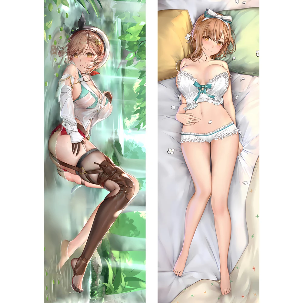 

Atelier Ryza Anime Dakimakura Cartoon Designs Reisalin Stout Hugging Body Pillow Case Cosplay Cushion Cover