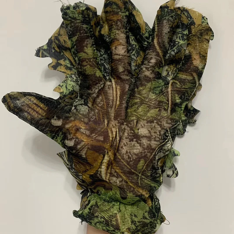 3D камуфляжные перчатки удобные нескользящие прочные Искусственные для