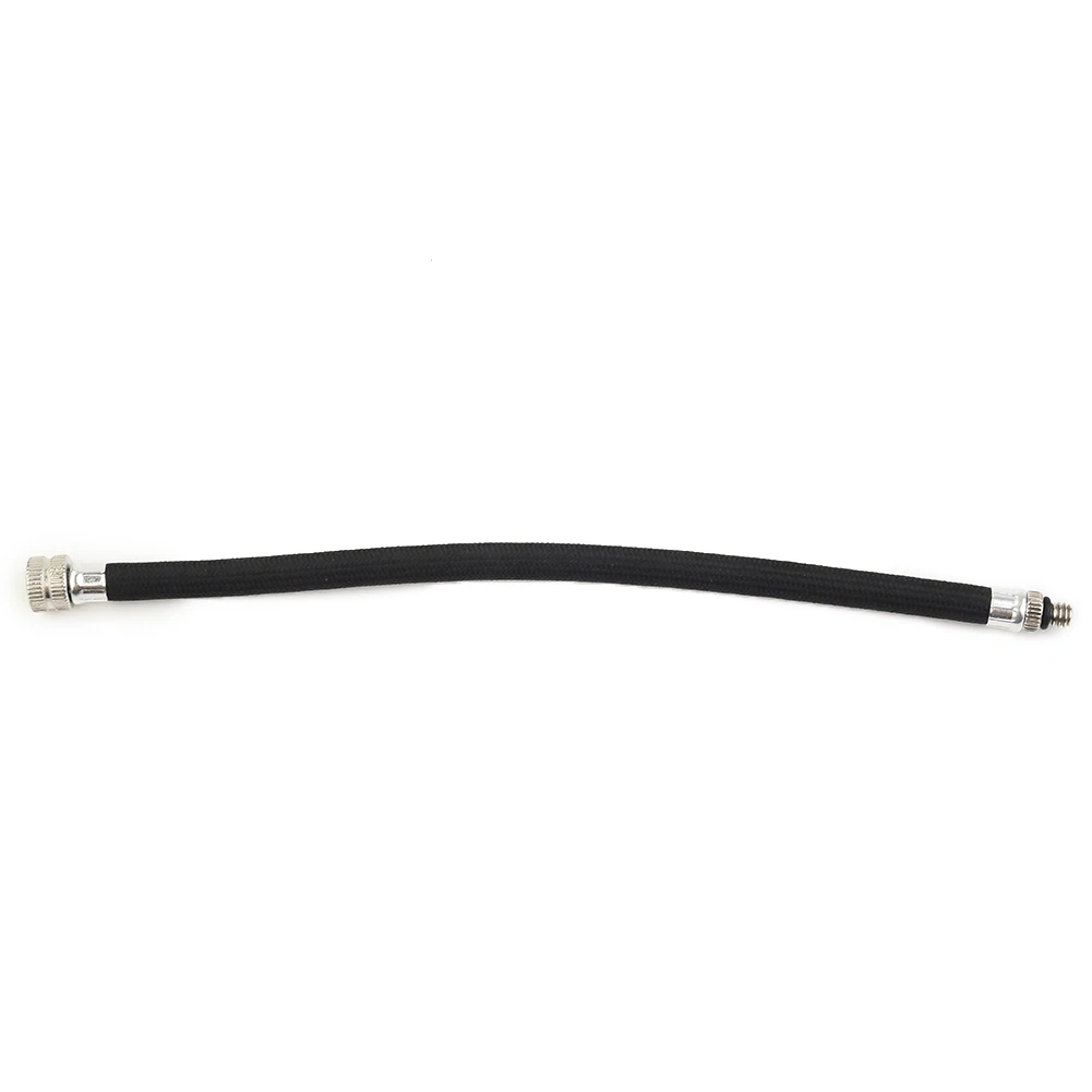 

Bicycle Tyre Pump Extension Tube Riding 15.5cm Black Cycling Part Repair Accessories For Schrader-valve AV Tire