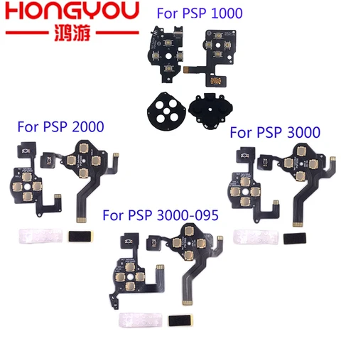 1 комплект проводящей пленки, запасная часть, замена левой и правой L R кнопки, пленка для PSP 1000/2000/3000, новый гибкий кабель консоли 095