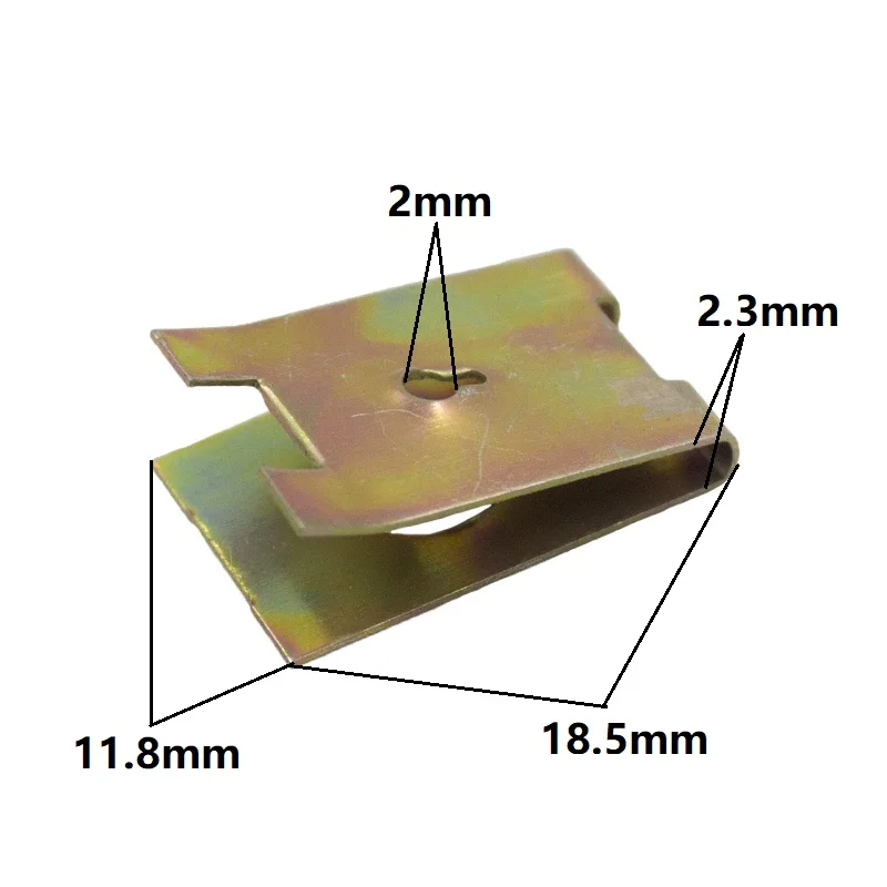 

Металлический зажим для кузова автомобиля, 50 шт