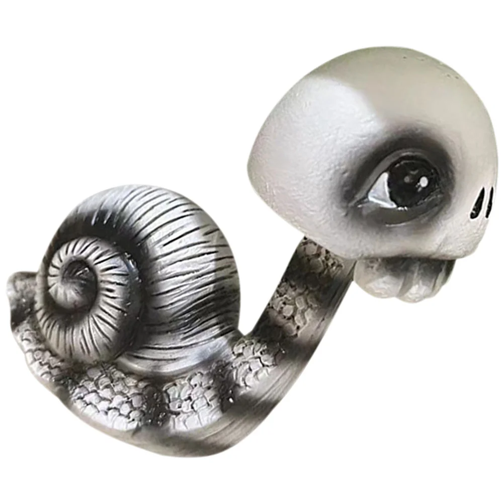 Украшение на Хэллоуин пупс череп улитка домашний офис изделия из смолы