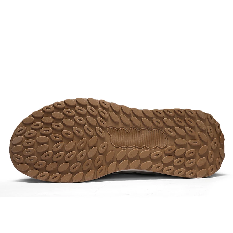 New Men's Golf Shoes Fashion Versatile Casual Walking Shoes Men's Beige Grey Nailless Comfort Training Golf Sneakers