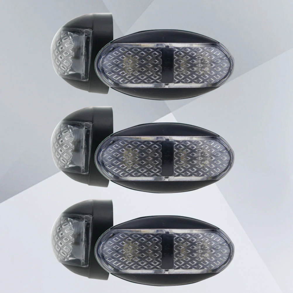 

10 10-30V 2 LEDs Dual Color Side Marker Lights Indicator Lamps for Truck Trailer Caravan