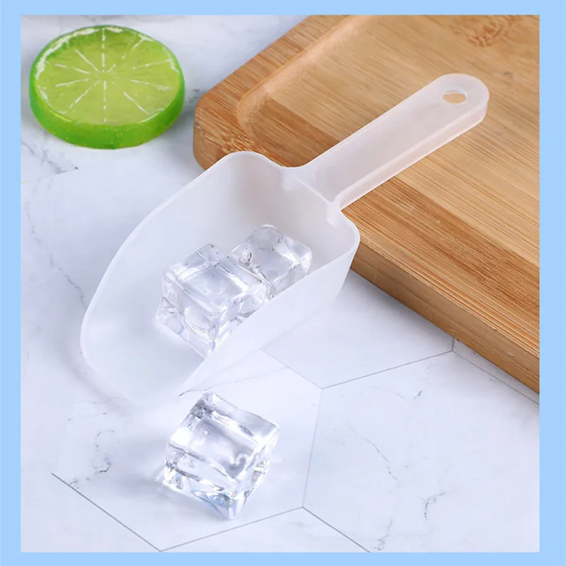 Лопата для льда, 15 х5 см, мука, пластиковая еда, конфеты, мороженое, ложка, десерт, лопата для риса, кухонная утолщенная лопатка для льда, искусственный поднос