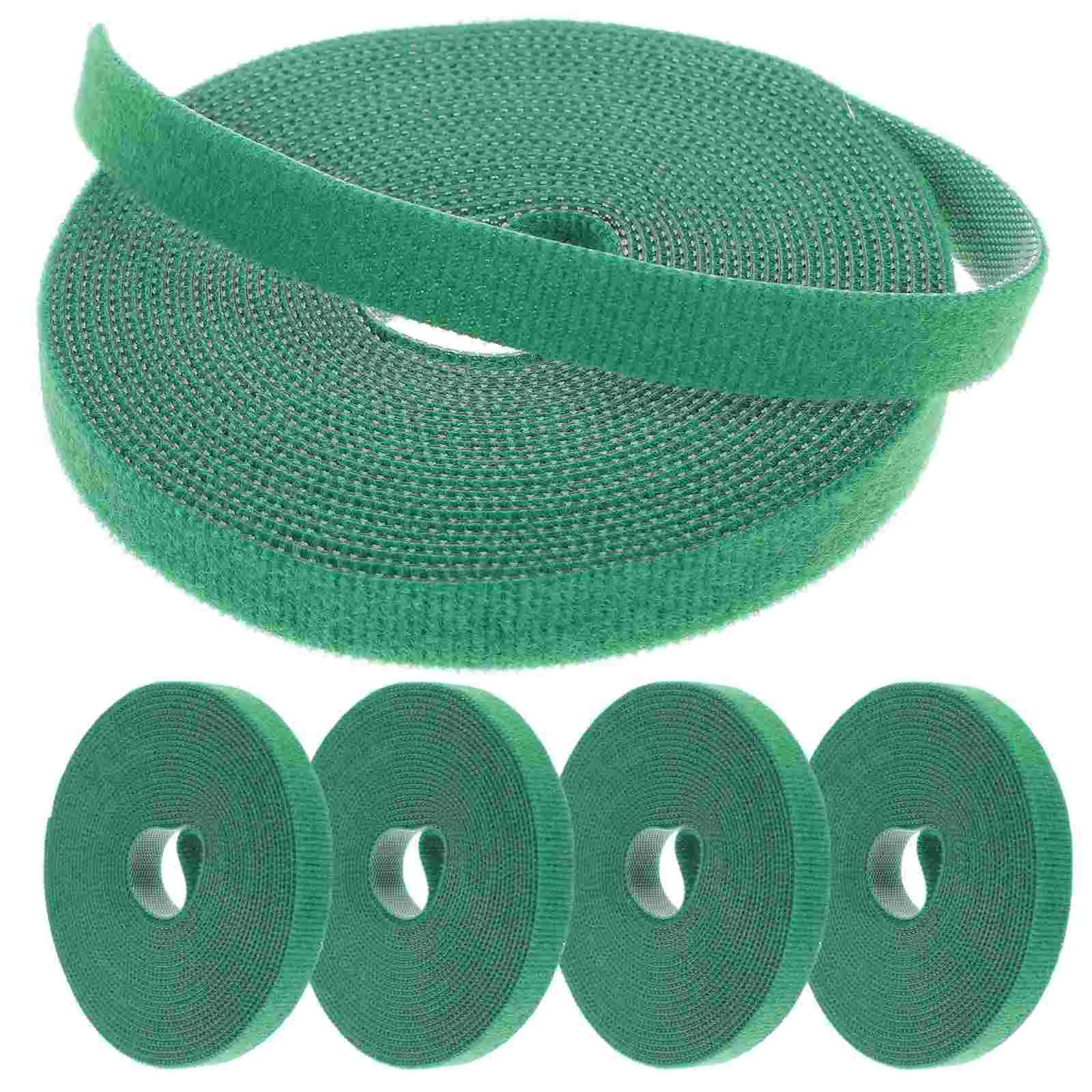 

5 Rolls Management Cable Ties Garden Ties Garden Tape Garden Ties For Plants Hook And Loop Tape Roll