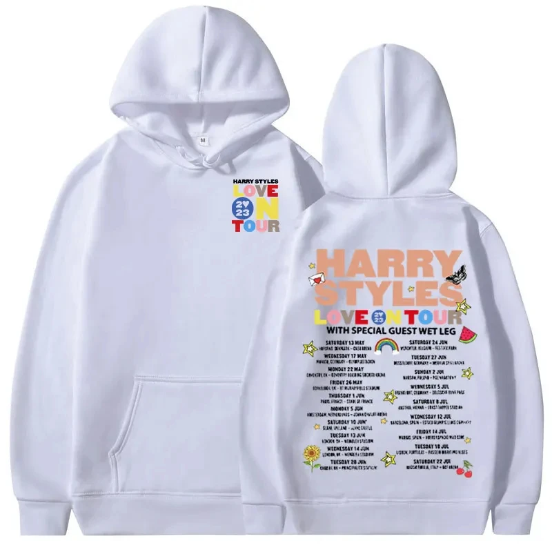 

Men Women Clothes Aesthetic Sweatshirts Harajuku Fashion Oversized Hoodies Streetwear Couples Love on Tour Concert 2023 Hoodie