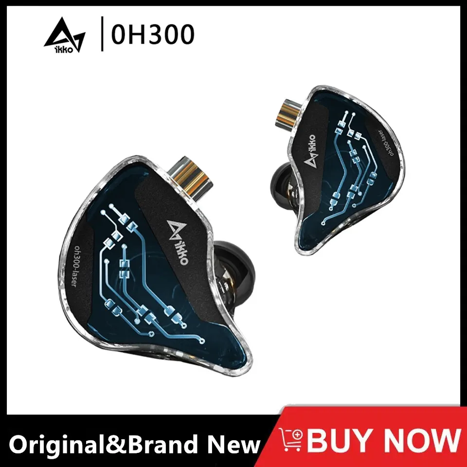 

Проводные наушники IKKO OH300, Hi-Fi наушники, 32 Ом, фотохромное стекло, 10 мм, жидкий кристалл, Dd, музыкальные наушники-вкладыши, гарнитура для монитора