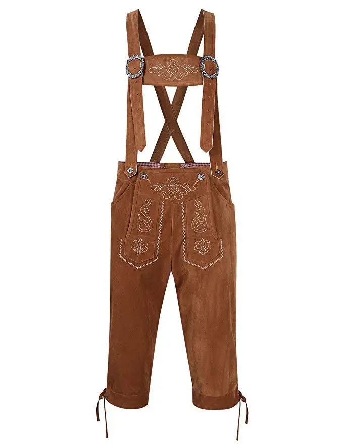 

Mans Bavaria Oktoberfest Beer Lederhosen Deluxe Traditional German Beer Costume Bavaria Beer Outfit Jumpsuit