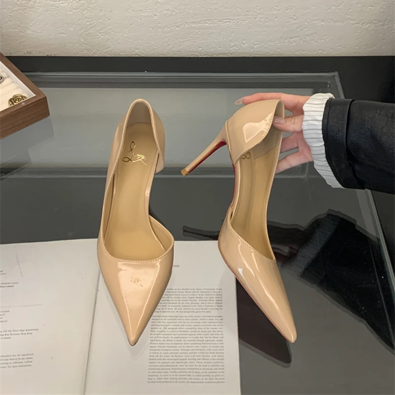 ZOOKERLIN/2025 летние новые женские туфли-лодочки на высоком каблуке пикантные