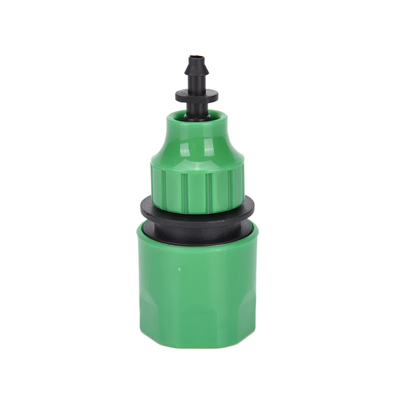 Быстроразъемный адаптер капельной ленты для шланга полива с садовыми