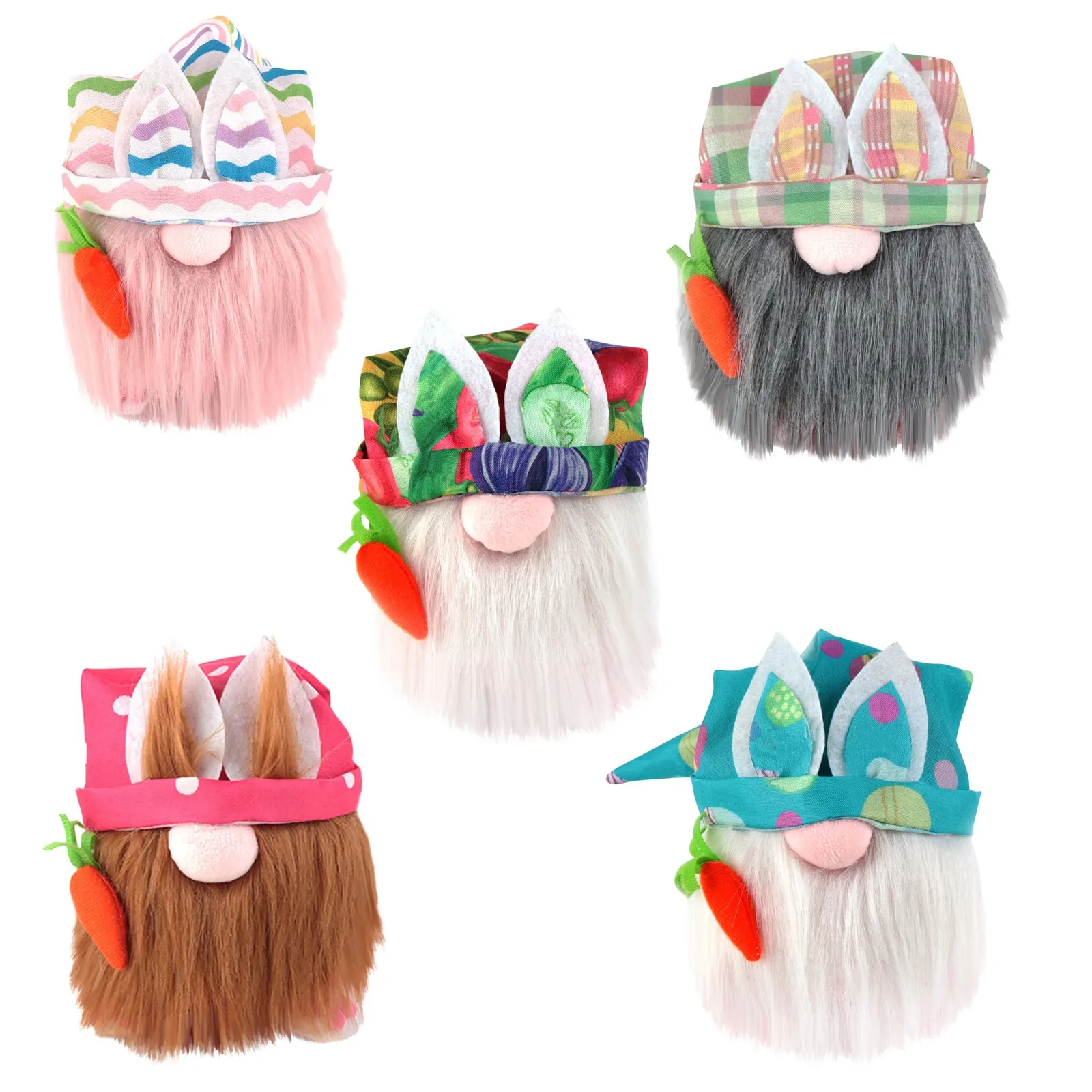 

h Decoration Dwarf Doll Faceless Ornaments Doll Rabbit Easter Decoration Crafts