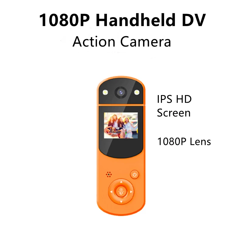 

Цифровая мини Спортивная камера D2 1080P профессиональная карманная портативная камера OSMO DV HD инфракрасная видеокамера для ночной съемки
