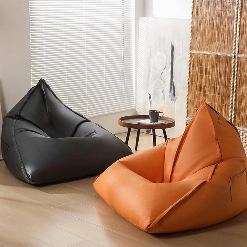 

Unique Bean Bag Sofa Chair Cover Lounge Patio Tatami Minimalist Balcony Sofa Creative Salas Y Sofas Muebles Inflatable Furniture