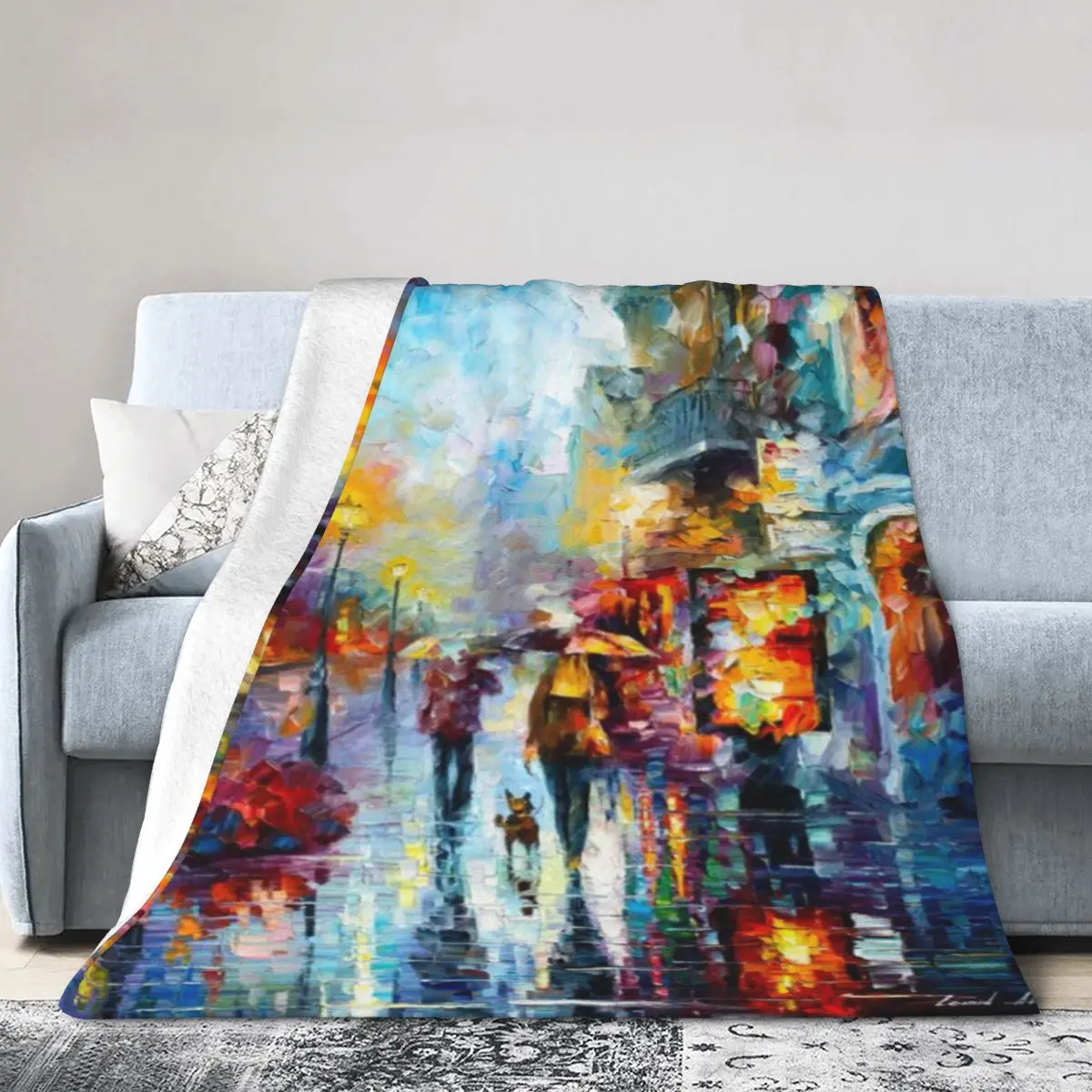 Melody Of Passion — Ультрамягкое одеяло из микрофлиса Leonid Afremov