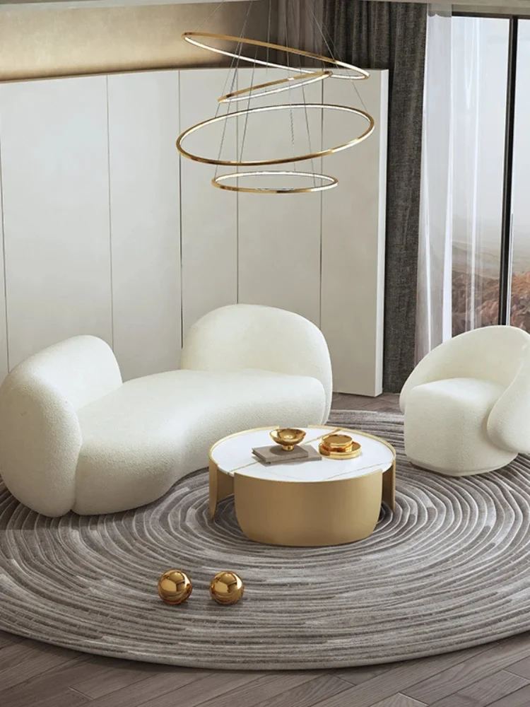 Скандинавская ткань для гостиной в маленькой квартире искусственное ремесло