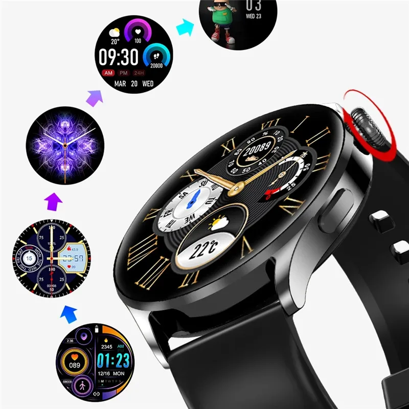 Smart Watch FW17Pro Men BlueTooth Call Blood Pressure 3D Dynamic Dial Fun Game Women Smartwatch For IOS Android Phone |