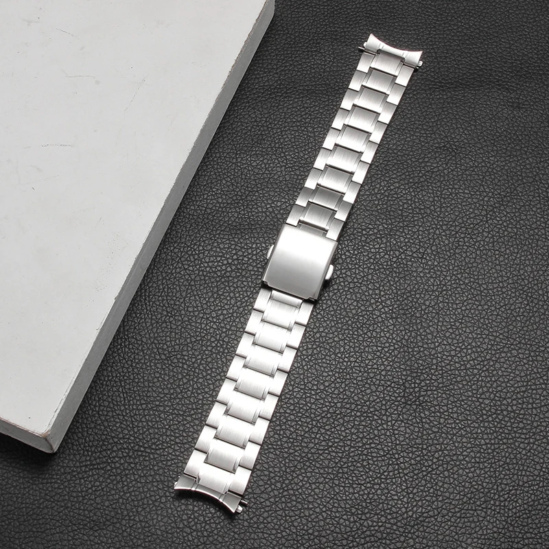 Фото Для Casio Duro Series MDV 106107   Термостойкий водонепроницаемый ремешок для часов из нержавеющей стали, ремешок с вентилируемым резиновым основанием, 22 мм №4