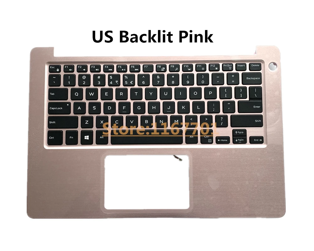 Новый чехол для клавиатуры с подсветкой ноутбука Dell Inspiron 13 5370 Vostro V5370 05WXM1 0H73D5 0XDHWP