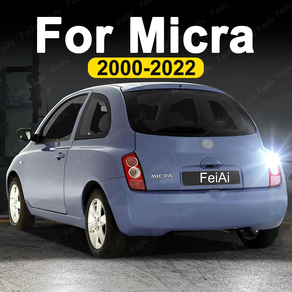 

Светодиодные фонари заднего хода для Nissan Micra K11 K13 K14 K12, тюнинговые аксессуары, резервный фонарь заднего хода 2010 2011 2012 2013 2014 2015 2016