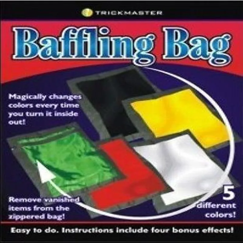 

Baffling Bag Magic Tricks For Magician Color Change Bag Magie Stage Illusion Gimmick Props Comedy Mentalism Scarves Magie