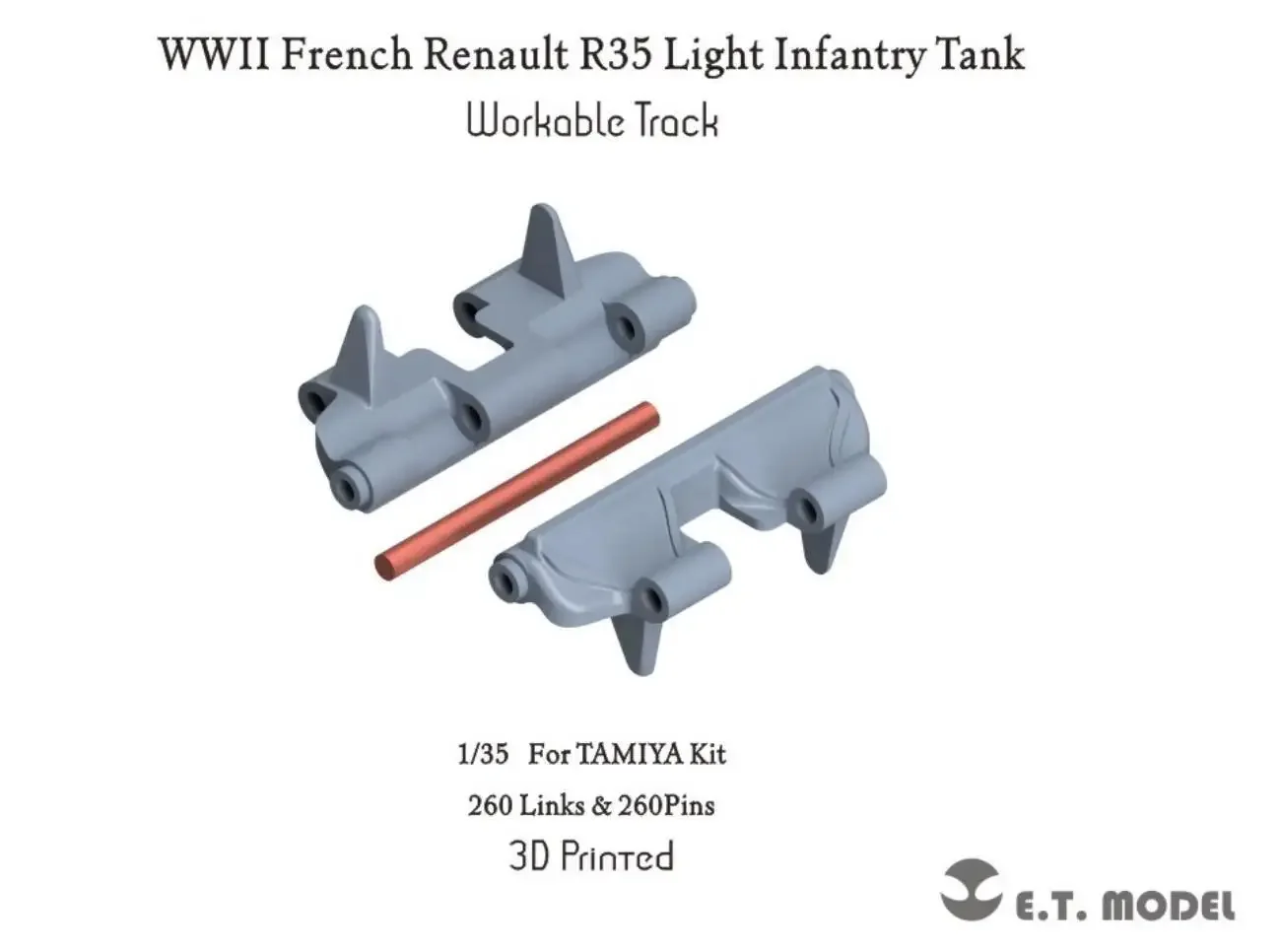 ET МОДЕЛЬ P35-033 1/35 Французский Renault R35 легкий пехотный танк времен Второй мировой