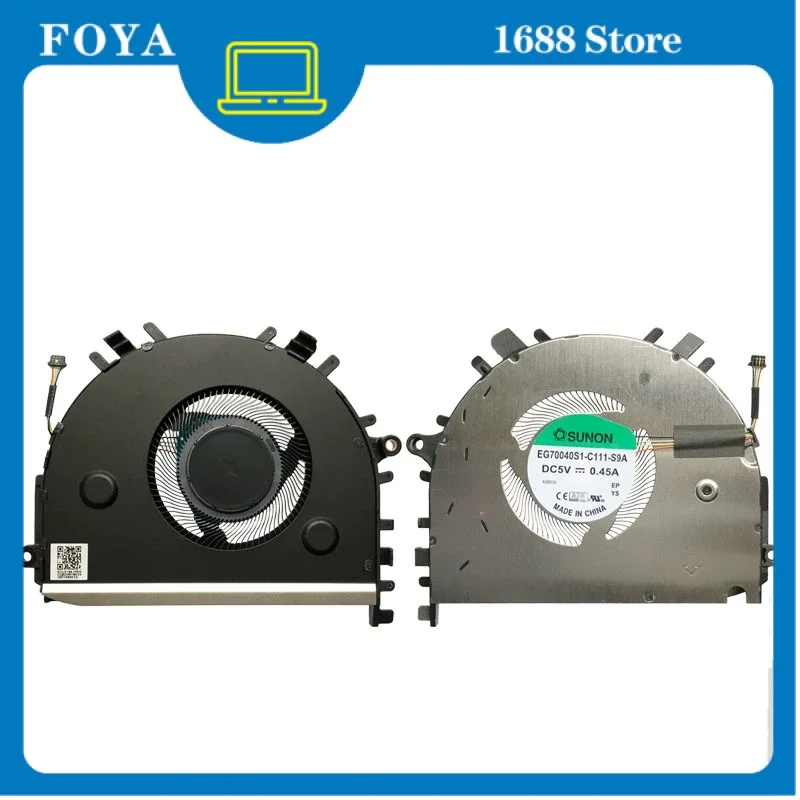 Заменяемый Вентилятор охлаждения процессора ноутбука для HUAAWEI Matebook D14 Nbl-WAQ9RP EG70040S1-C111-S9A