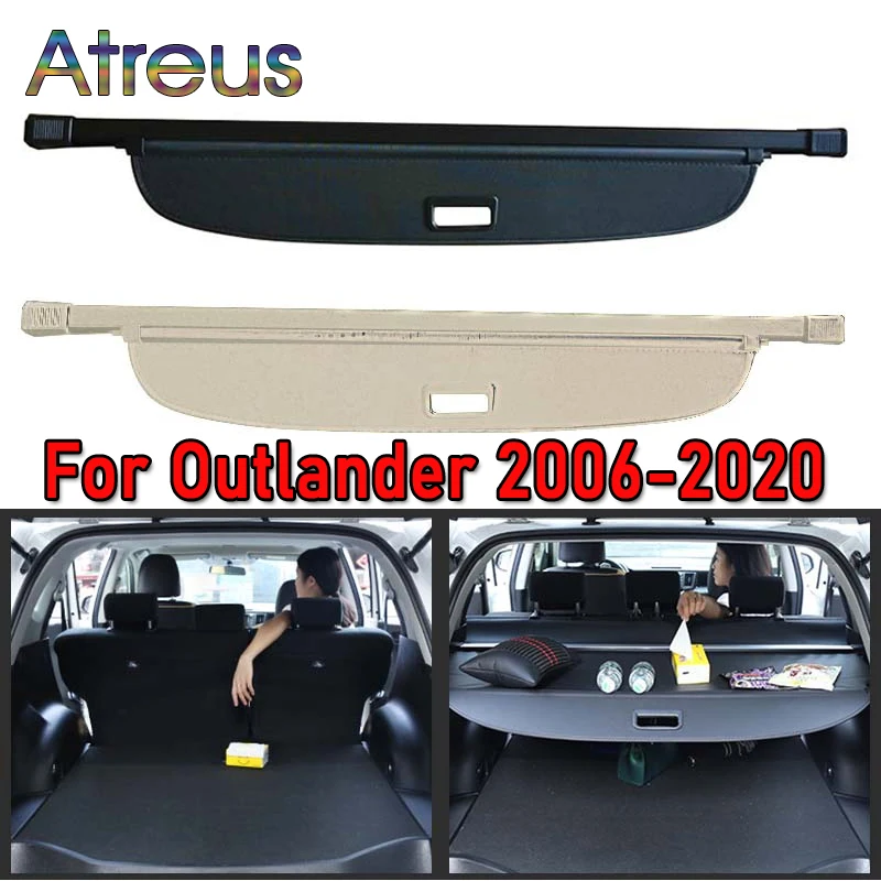 

Trunk Parcel Shelf Cover FOR Mitsubishi Outlander 3 2021 2020 2019 2018 2017 2016 07-2015 Retractable Rear Racks Spacer Curtain