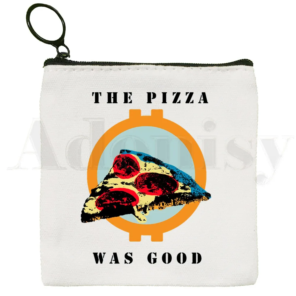 Crypto Cryptocurrency Bitcoin Blockchain BTC Bag Coin Purse Storage Small Bag Card Bag Key Bag Coin Clutch Bag Zipper Key Bag