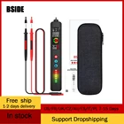 Мультиметр BSIDE X2, инфракрасный термометр, фонарик, умный детектор напряжения, ЖК-дисплей, 3 режима, бесконтактный Тестер проводов под током