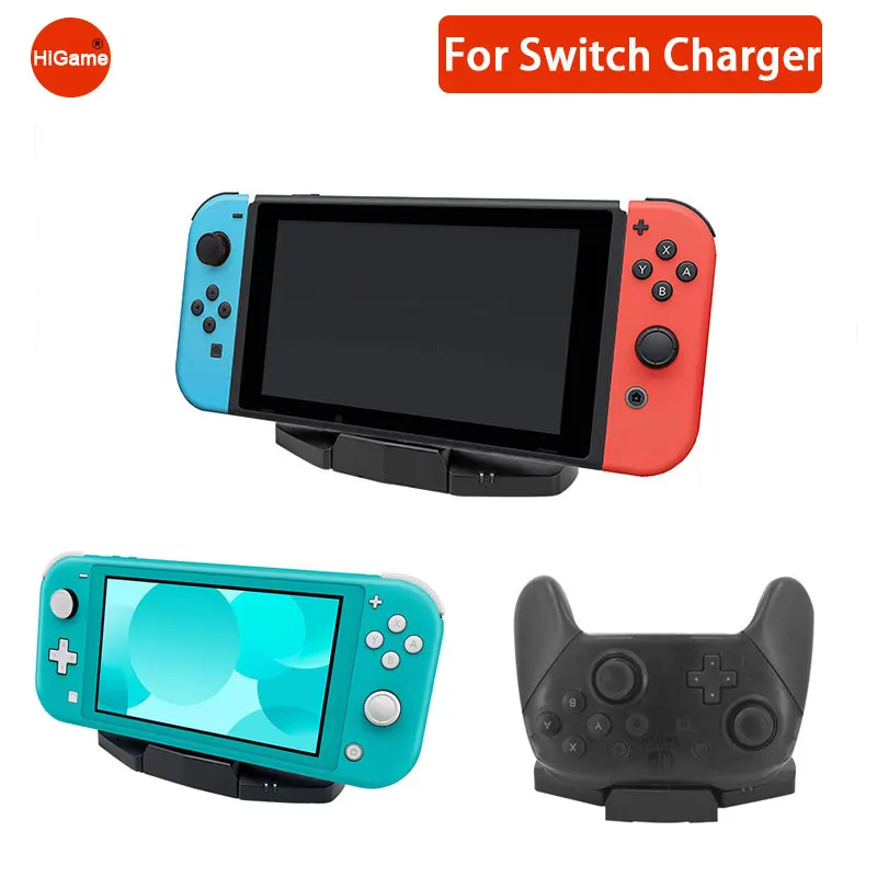 

Новая зарядная Базовая подставка зарядная док-станция для переключателя портативная зарядная док-станция для Nintendo Switch Lite Type C Базовая подст...