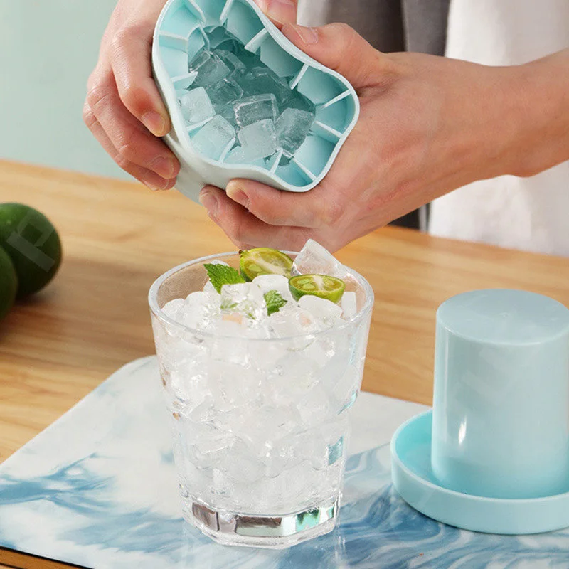 

Ice Cube Tray Silicone Ice Bucket Cup Mold Soda Coke Beer Whiskey Cocktail Ices Cubes Maker Cylinder Cups Refrigerator Tools