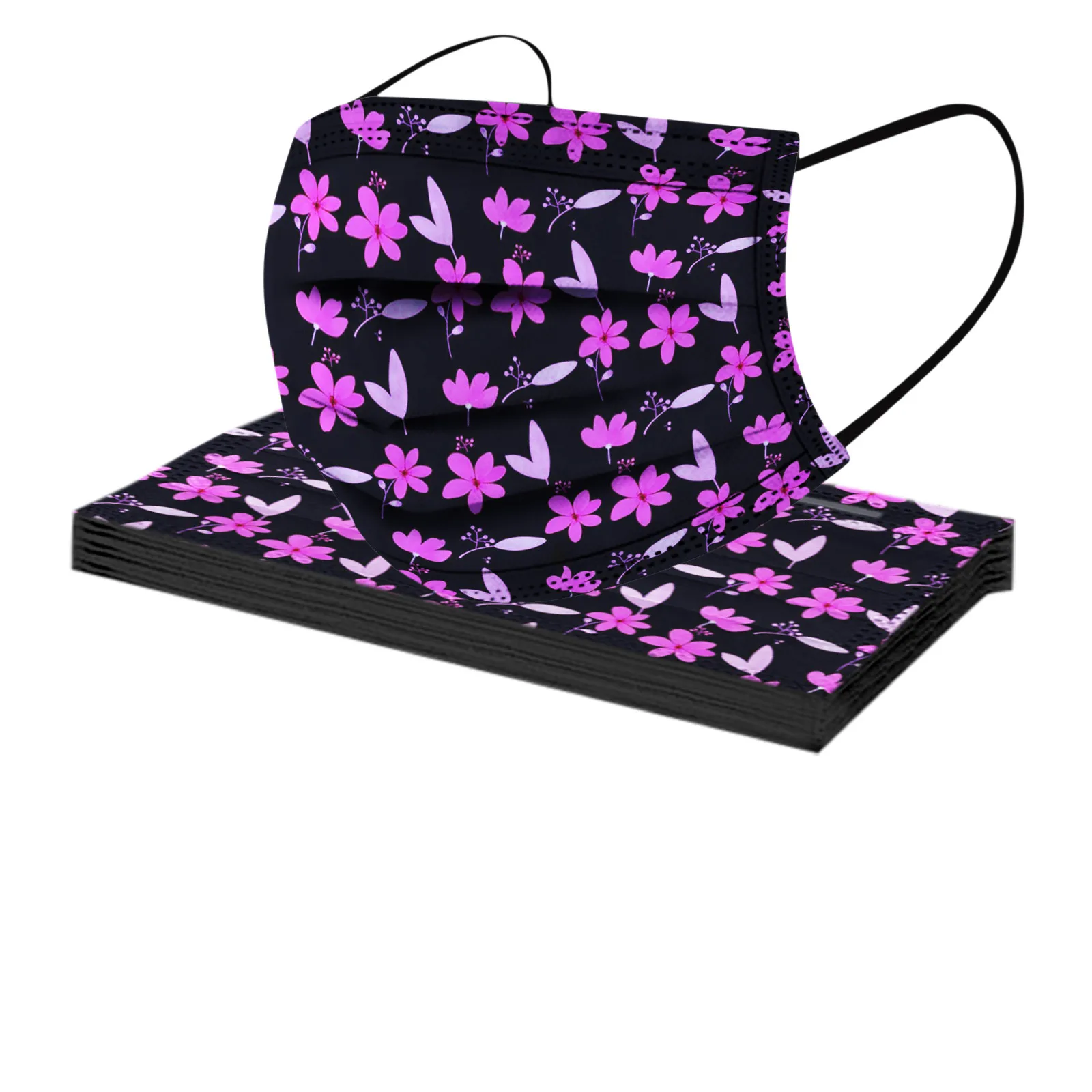 10 шт. одноразовая маска для лица с принтом звезд | Тематическая одежда и униформа