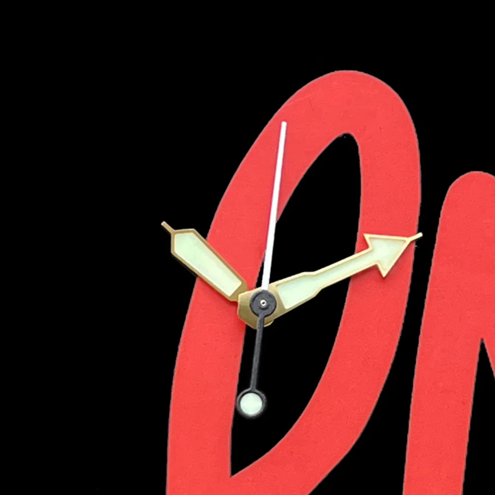 Watch Modify Parts SKX007/009 Stainless Steel/Golden Color Green Luminous Watch Hand Suitable For NH35/36 Automatic Movement