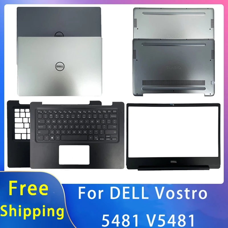 

Чехол для ноутбука DELL Vostro 5481 V5481, задняя крышка ЖК-дисплея/Передняя панель/Упор для рук/нижняя часть/клавиатура 0R27DN