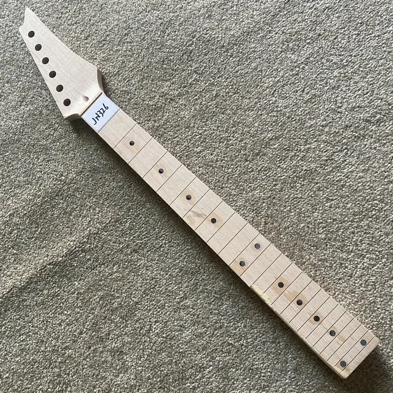 JN326 6-струнная гриф для электрогитары полуфинишная отделка без ладов натуральный