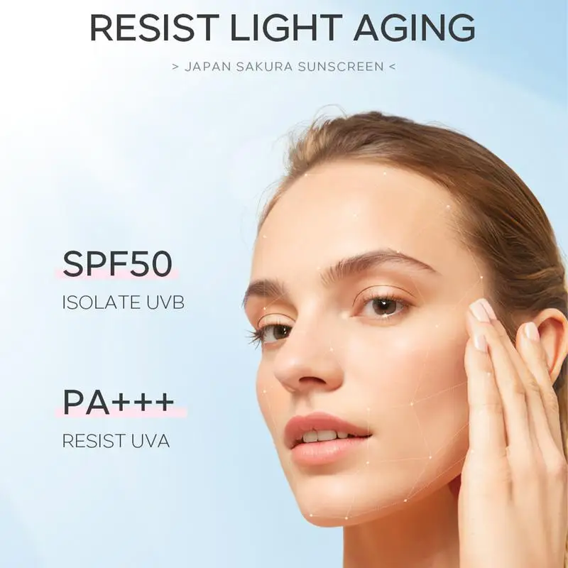 Портативный солнцезащитный крем для лица SPF50 гель-лосьон изоляционный тела