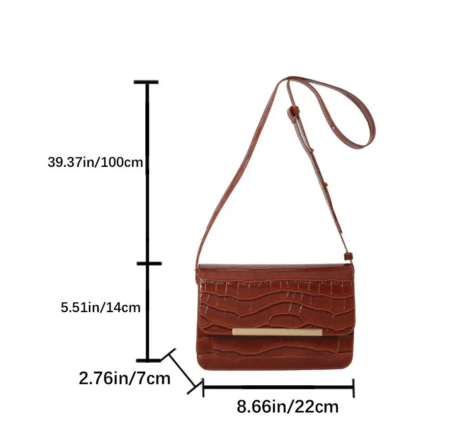 Женская сумка с цепочкой маленькая квадратная Универсальная на одно плечо