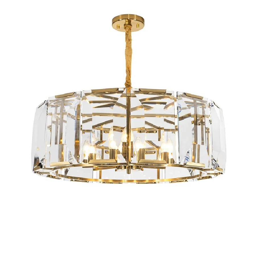 

Postmodern Pendant Lamp Nordic Style Chandelier for Living Room Dining Art Decoration Luxury Crystal Ceiling Lighting Fixtures