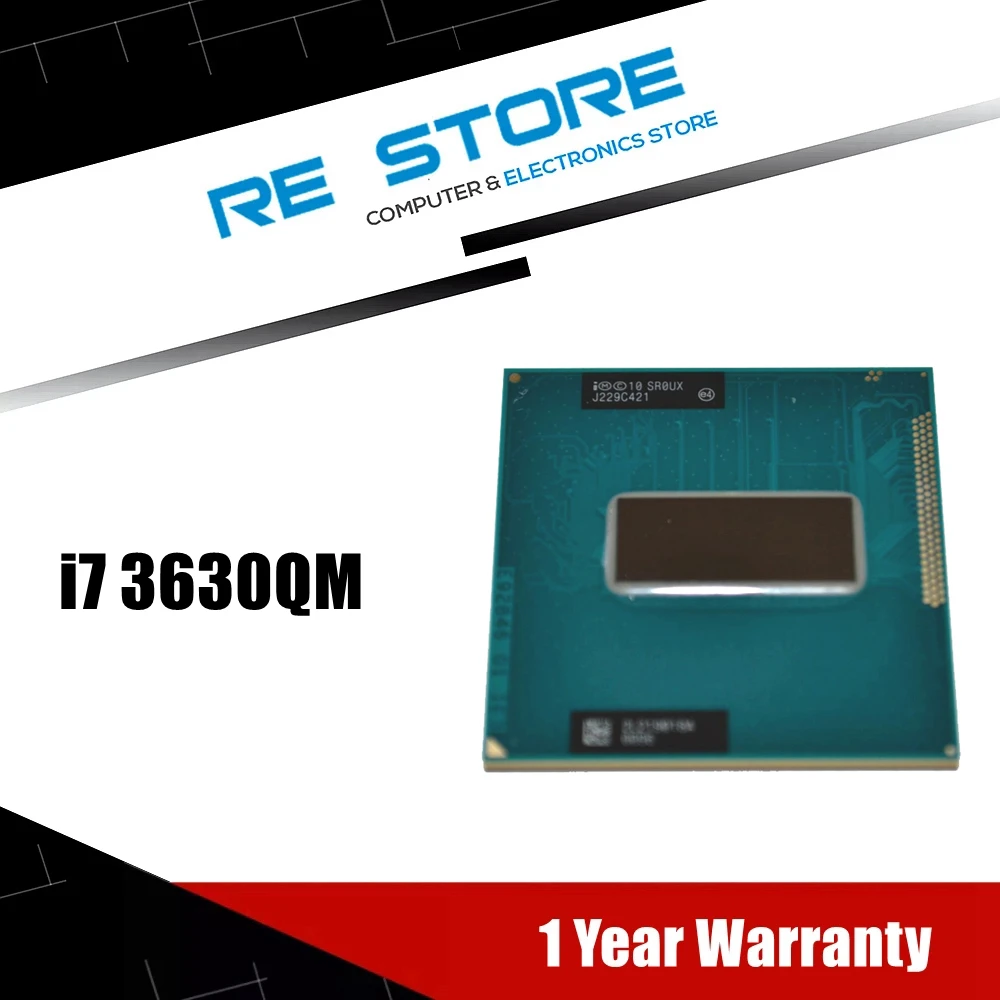 

2023 процессор Intel i7 3630QM SR0UX PGA 2,4 ГГц четырехъядерный 6 Мб кэш-памяти TDP 45 Вт 22 нм для ноутбука Socket G2 HM76 HM77