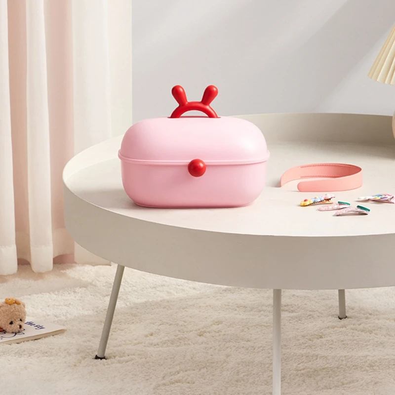 

Hair Accessories Storage Box Three Layer Plastic Rings Necklaces Organizer Dropshipping