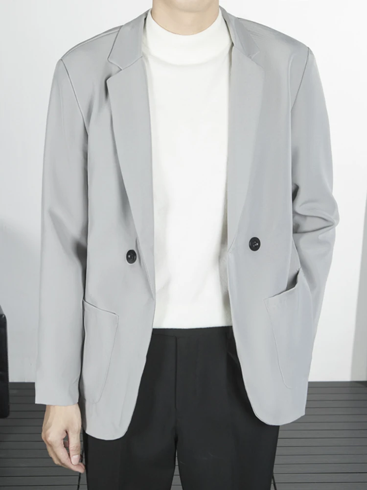 High Sense s Men's Spring and Autumn Young Sle Slim fit Casual British Suit Business Commuter Single West