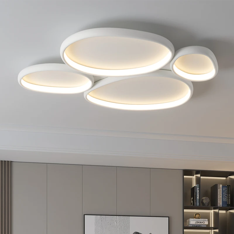 

Modern Minimalist Living Room Chandeliers Nordic Designer Hall Bedroom Dining Study Lamp Creative Personality Led Ceiling Lights